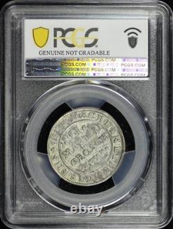 1695-HCH German States Brunswick-Wolfen. 6 Mariengroschen PCGS XF Det. Cleaned