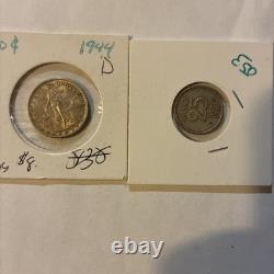 16 Foreign Silver Coin Lot-c1