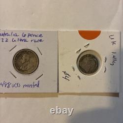 16 Foreign Silver Coin Lot-c1