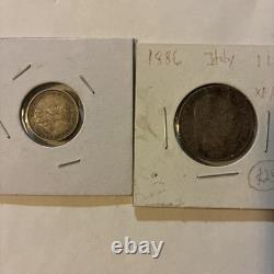 16 Foreign Silver Coin Lot-c1