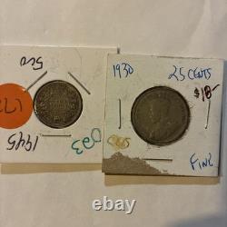 16 Foreign Silver Coin Lot-c1