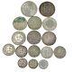 16pcs Switzerland Circulated 1/2 1 2 Francs Silver Coins 1911-1967 324c