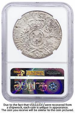 1700-1762 France Silver Ecu Shipwreck La Dromadaire NGC Genuine SKU56297