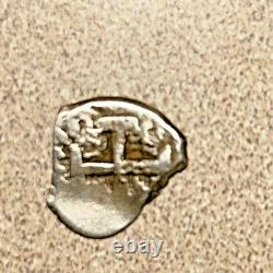 1700s 1/2 REAL SPANISH COLONIAL COB BOIVIA 15MM 1.1GR SMALL