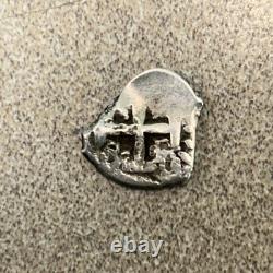 1700s 1/2 REAL SPANISH COLONIAL COB BOIVIA 15MM 1.1GR SMALL