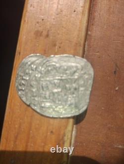1713 FULL DATE Cob 8 Reales Mexico Mo J Incredible Full 4-digits PCGS VF K365