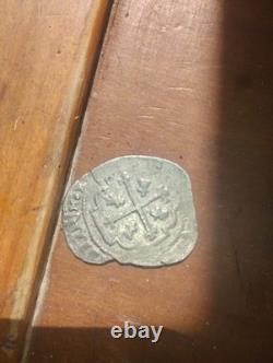1713 FULL DATE Cob 8 Reales Mexico Mo J Incredible Full 4-digits PCGS VF K365