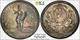 1723 Jeton Consulate Award Ag Bureau Of Health Pcgs Au50 Rainbow Toning Nice