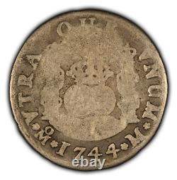 1744/3 Mo M Mexico 2 Reales. 1996 oz ASW Pillars KM 85 SKU-F3375