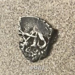1749 1/2 Real Spanish Coonial Cob M460 1,6 Gr Small