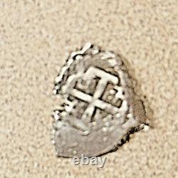 1749 1/2 Real Spanish Coonial Cob M460 1,6 Gr Small