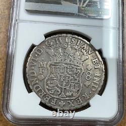 1753 Mexico Mo MF Pillar Dollar 8 Reales NGC VF Details