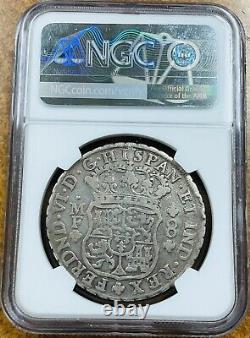 1753 Mexico Mo MF Pillar Dollar 8 Reales NGC VF Details