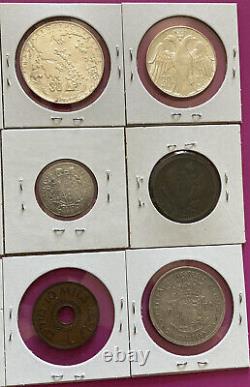 1764-1964 Germany, Greece, Canada, England, Russia 12 Coins Lot Very Nice Lot
