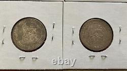 1764-1964 Germany, Greece, Canada, England, Russia 12 Coins Lot Very Nice Lot