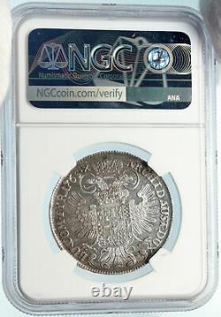 1765 AUSTRIA Maria Theresia Antique Silver 1/2 Thaler Austrian Coin NGC i83709
