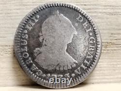 1773 Mo FM 1 Real Mexico Silver Coin (Charles III)