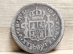 1773 Mo FM 1 Real Mexico Silver Coin (Charles III)