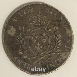 1774 A France Ecu Monnaie De Paris Jean Dupeyron De La Coste. Mint Master