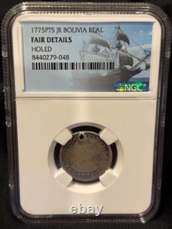 1775 PTSJR Bolivia Real NGC certified