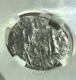 1783MO FF MEXICO 2R Reales Silver EL CAZADOR Shipwreck Treasure Coin NGC GENUINE