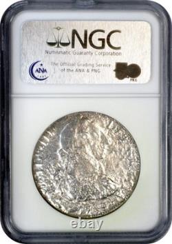 1783MO-FF Mexico El Cazador 8 Reales NGC Gen Genuine Shipwreck Certification