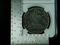 1783 Spanish Shipwreck Treasure, Salvaged Silver 8 Reales El Cazador NGC