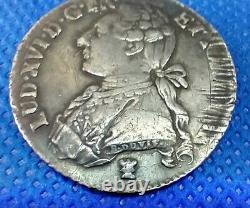 1784 France 1/5 ECU (I) Silver Historic coin. Nice coin