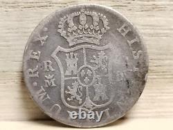 1786 MDV 2 Real Spain Silver Coin (Charles III)
