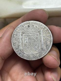 1789 Carlos IV Mexico 8 Reales Silver Coin