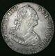 1796 Fm Mexico 4 Reales Bust King Charles Iv Scarce Milled World Silver Coin