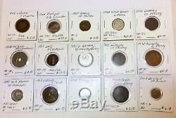 1800s-1900s World Lot of 150 Carded Coins with Silver & BU-AU & Key Dates-Lot #5