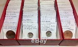 1800s-1900s World Lot of 150 Carded Coins with Silver & BU-AU & Key Dates-Lot 7
