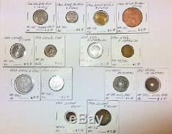 1800s-1900s World Lot of 150 Carded Coins with Silver & BU-AU & Key Dates-Lot #8