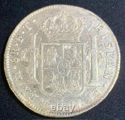 1802 Spanish Mexico Silver 8 Reales Colonial Dollar