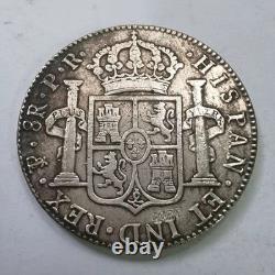 1808 Potosí Mint 8 Reales Charles IV Round Historic Bolivia Coin Collectible