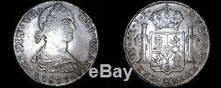 1811LIMAE-JP Peruvian 8 Reales World Silver Coin Peru Imaginary Bust