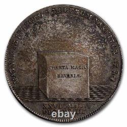1818 German States Bavaria Silver Thaler AU SKU#268559