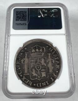 1819 CA RP Mexico Silver 8 Reales 8R, Chihuahua, Royalist, NGC VF 20 TOP POP