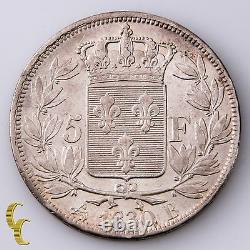 1830-B France 5 Francs (XF) Extra Fine Condition