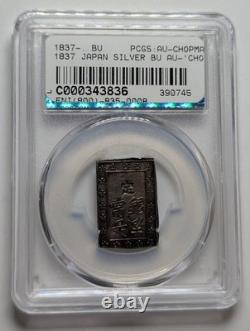 1837 Japan Silver Bu Au-'chopmark