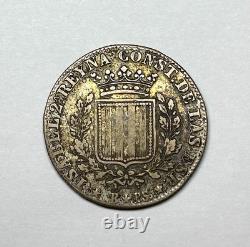 1837 Spain (Catalonia) AR 1 Peseta, KM-129