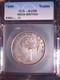 1840 India Silver Rupee, Icg Au58, Rarer Type, Issue Free