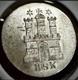1841 Hanseatic Hamburg, Silver 1 Schilling, 149k Only, M. S. Withluster