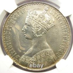 1847 Britain Victoria Gothic Crown Coin Uncirculated