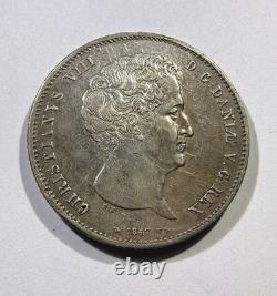 1847 DENMARK Rigsbankdaler / 30 Shillings 1847 FK/VS Choice AU Details