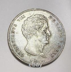 1847 DENMARK Rigsbankdaler / 30 Shillings 1847 FK/VS Choice AU Details