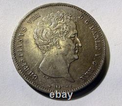 1847 DENMARK Rigsbankdaler / 30 Shillings 1847 FK/VS Choice AU Details
