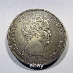 1847 DENMARK Rigsbankdaler / 30 Shillings 1847 FK/VS Choice AU Details