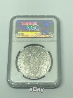 1848-A Austria Thaler BUST RIGHT NGC MS64 SILVER World Collectible Coin